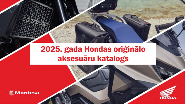 2025. gada Honda aksesuāru katalogs